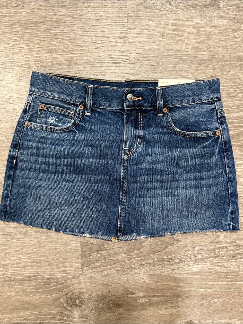 Low rise American Eagle Outfitters Denim Mini Skirt
